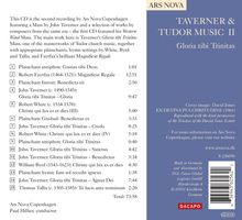 Taverner &amp; Tudor Music II, CD