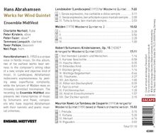 Hans Abrahamsen (geb. 1952): Kammermusik für Bläserquintett, CD
