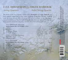 Christian Frederik Emil Horneman: Streichquartette Nr.1 &amp; 2, CD