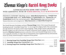 Thomas King's Sacred Song Books, CD