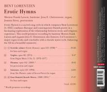 Bent Lorentzen (geb. 1935): Erotic Hymns op.33, CD