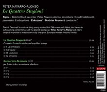 Peter Navarro-Alonso (geb. 1973): Concerto grosso "Le Quattro Stagioni", CD