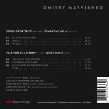 Titel: Dmitry Matvienko. Werke von Prokofiev und Silvestrov mit der Aarhus Symphony Orchestra.