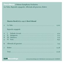 Pierre Bleuse | Odense Symphony Orchestra. Maurice Ravel: Ravel Abroad. Musikwerke mit Zeiten. OUR Recordings Logo.