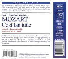 Opera Explained:Mozart,Cosi fan tutte, CD