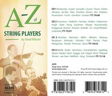 A-Z of String Players (4CDs &amp; Buch), 4 CDs