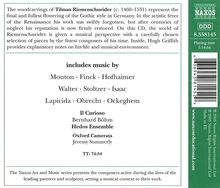 Tilman Riemenschneider - Music of His Time, CD