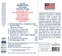 Leonard Bernstein (1918-1990): Chichester Psalms, CD