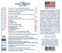Conlon Nancarrow (1912-1997): Pieces Nr.1 &amp; 2 für kleines Orchester, CD