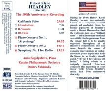Hubert Klyne Headley (1906-1995): Symphonie Nr.1 für Radio, CD