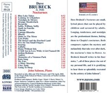 Dave Brubeck (1920-2012): Nocturnes, CD