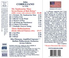 John Corigliano (geb. 1938): Mr.Tambourine Man - 7 Poemes of Bob Dylan, CD