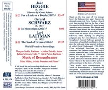 Jake Heggie (geb. 1961): For a Look or a Touch, CD