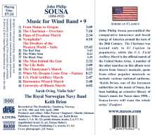 John Philip Sousa (1854-1932): Music for Wind Band Vol.9, CD