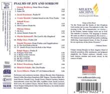 Psalms of Joy And Sorrow, CD