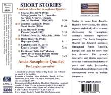Ancia Saxophone Quartet - Short Stories, CD