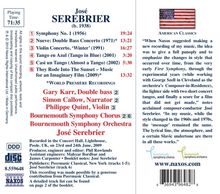 Jose Serebrier (geb. 1938): Symphonie Nr.1, CD
