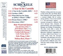 Peter Schickele (1935-2024): A Year in the Catskills, CD