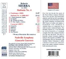 Roberto Sierra (geb. 1953): Symphonie Nr.4, CD