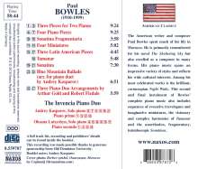 Paul Bowles (1910-1999): Sämtliche Klavierwerke Vol.2, CD
