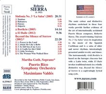 Roberto Sierra (geb. 1953): Symphonie Nr.3, CD