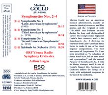 Morton Gould (1913-1996): Symphonetten Nr.2-4, CD