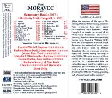 Paul Moravec (geb. 1957): Sanctuary Road (Oratorium), CD