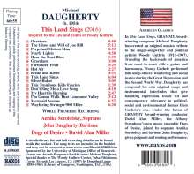 Michael Daugherty (geb. 1954): This Land sings für Sopran,Bariton &amp; Orchester (nach Woody Guthrie), CD
