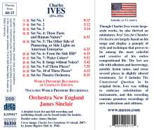 Charles Ives (1874-1954): Orchestral Sets Nr.1-10 für Kammerorchester, CD
