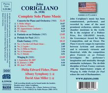 John Corigliano (geb. 1938): Klavierkonzert, CD