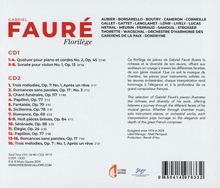 Gabriel Faure (1845-1924): Klavierquartett Nr.1 op.15, CD