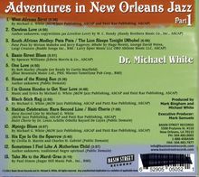 Dr. Michael White (geb. 1954): Adventures In New Orleans Jazz, CD
