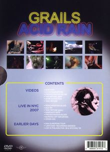 Grails: Acid Rain, DVD