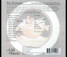 Pax Romana - Peaceful Music from the Age of Rome, CD