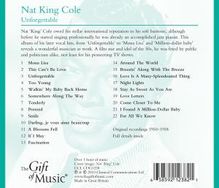 Nat King Cole (1919-1965): Voices: Unforgettable, CD