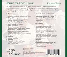 Gift of Music-Sampler - Music for Food Lovers, CD