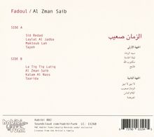 Fadoul: Al Zman Saib, CD