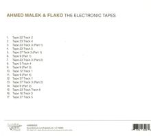 Ahmed Malek &amp; Flako: The Electronic Tapes, CD