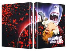 Nur Vampire küssen blutig (Blu-ray &amp; DVD im wattierten Mediabook), 1 Blu-ray Disc und 1 DVD