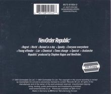 New Order: Republic, CD