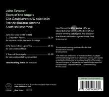 John Tavener (1944-2013): Depart in Peace für Sopran,Tambura,Streicher, CD