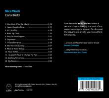 Carol Kidd (geb. 1945): Nice Work, CD