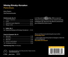 Nikolai Rimsky-Korssakoff (1844-1908): Werke für 2 Klaviere, CD