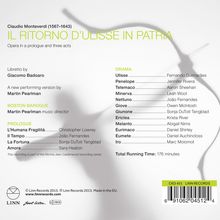 Claudio Monteverdi (1567-1643): Il ritorno d'Ulisse in patria, 3 Super Audio CDs