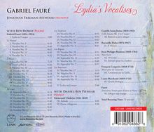 Gabriel Faure (1845-1924): Lydia's Vocalises für Trompete &amp; Klavier, CD