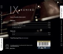 Kuniko - Iannis Xenakis, Super Audio CD