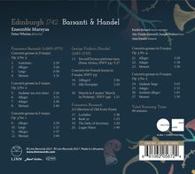 Edinburgh 1742 - Barsanti &amp; Händel, CD