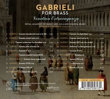 Royal Academy of Music and Juilliard School Brass - Gabrieli for Brass, CD