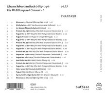 Johann Sebastian Bach (1685-1750): Transkriptionen für Gamben-Consort - "The Well-Tempered Consort I", CD