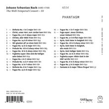 Johann Sebastian Bach (1685-1750): Transkriptionen für Gamben-Consort - "The Well-Tempered Consort III", CD
